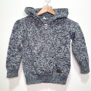 Gap Kids Full Zip Knitted Sweater sz 5